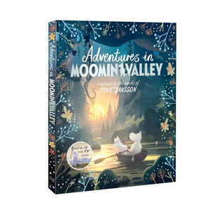 英文原版绘本 Adventures in Moominvalley 姆明谷历险 安徒生儿童文学奖得主Tove Jansson  芬兰著名童话小说绘本图画