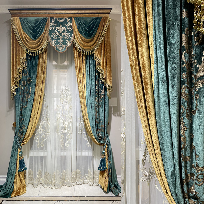 【欧式刺绣窗帘】价格_品牌_推荐_怎么样-什么值得买