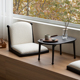 现代简约飘窗小桌子家用轻奢实木飘窗茶几榻榻米茶桌组合地毯座椅