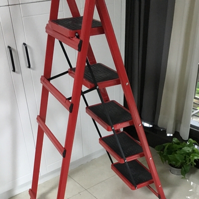 梯小梯子字家用梯三梯步家庭多功能e四五室内人梯便携合加厚折叠