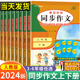 2024三年级下册同步作文四五六年级下册人教版小学语文作文书大全人教版 阅读理解专项训练题123456满分素材书范文大全写作业技巧