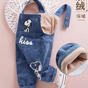 儿童秋季开裆裤图片