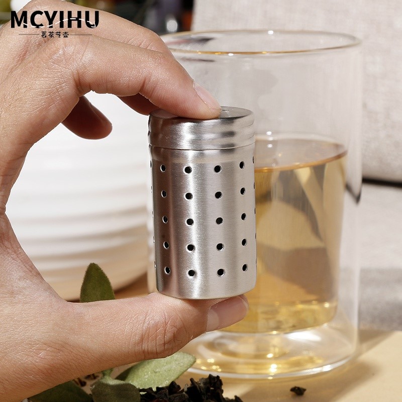 304不锈钢茶叶过滤网懒人茶滤茶漏创意泡茶球神器保温杯茶隔小号