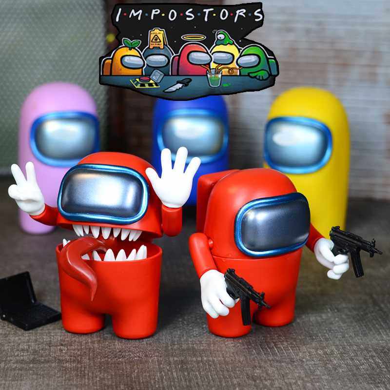 00券后价￥30游戏周边人偶玩具狼人杀太空人玩偶手办模型公仔amongus