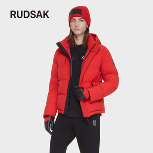 RUDSAK JOEL加拿大羽绒服男女冬季短款连帽宽松轻便休闲时尚保暖