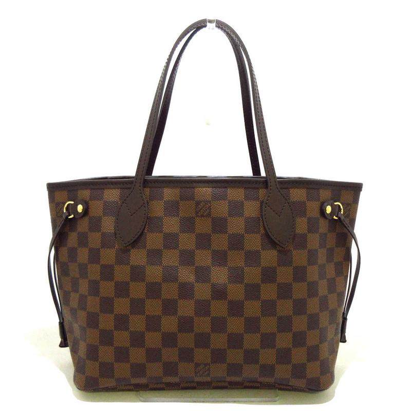 中古lv路易威登9新neverfull托特包pm棋盘格35683722brandearzg