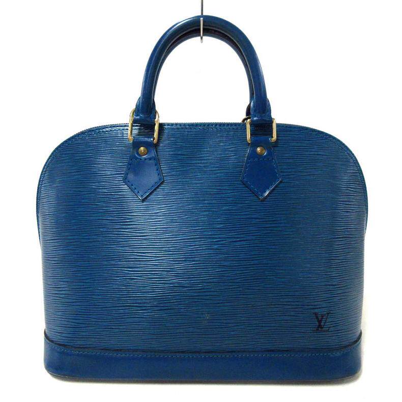 中古lv路易威登8新alma贝壳包手提包水波纹brandear