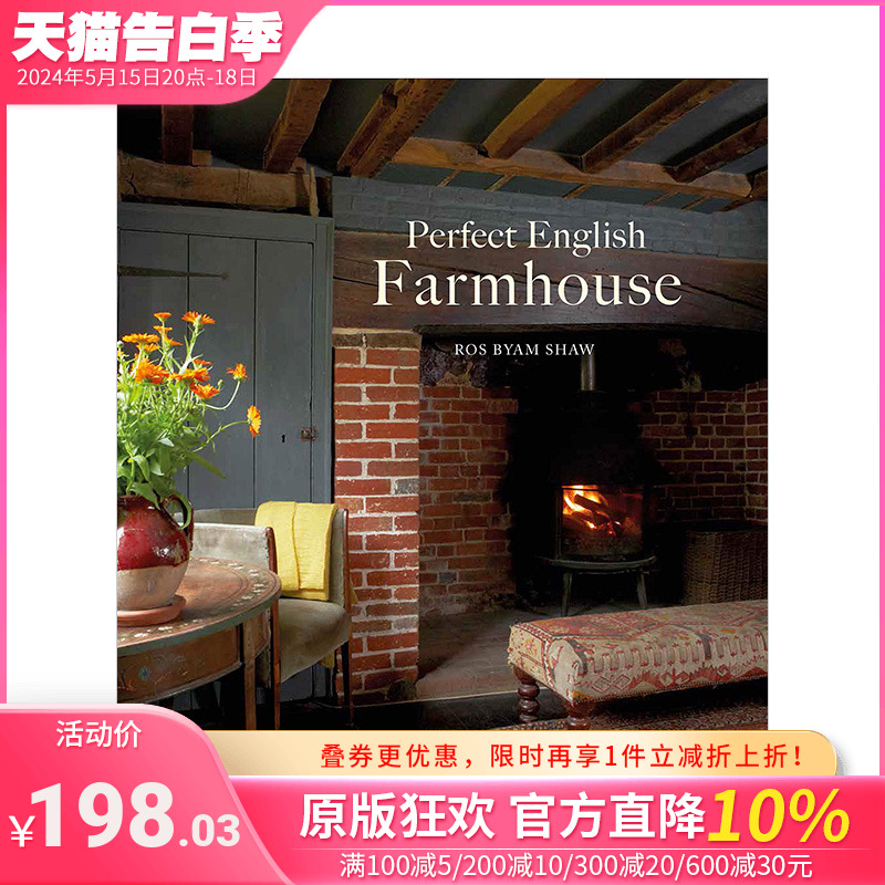 【现货】Perfect English Farmhouse *美英式田园之家 英文原版室内设计