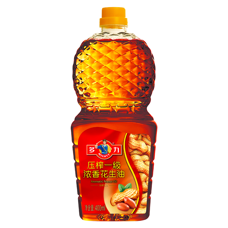 多力压榨一级浓香花生油红衣花生