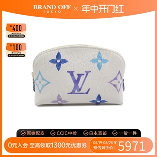 中古LV路易威登A级95新Pochette PM钱包收纳包