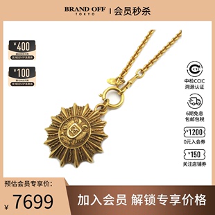 中古CHANEL香奈儿A级95新vintage coco marknecklace项链BRANDOFF