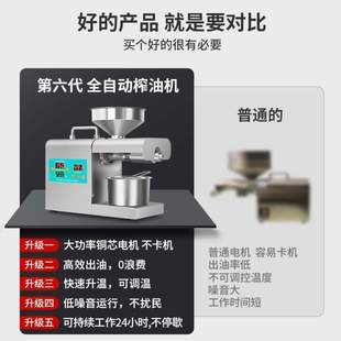 核全自动桃冷热过小型神器生榨榨机智能滤厨用多功油能家XRX用家