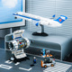 拼奇积木南方航空联名国产ARJ21飞机模型益智拼装男孩积木玩具