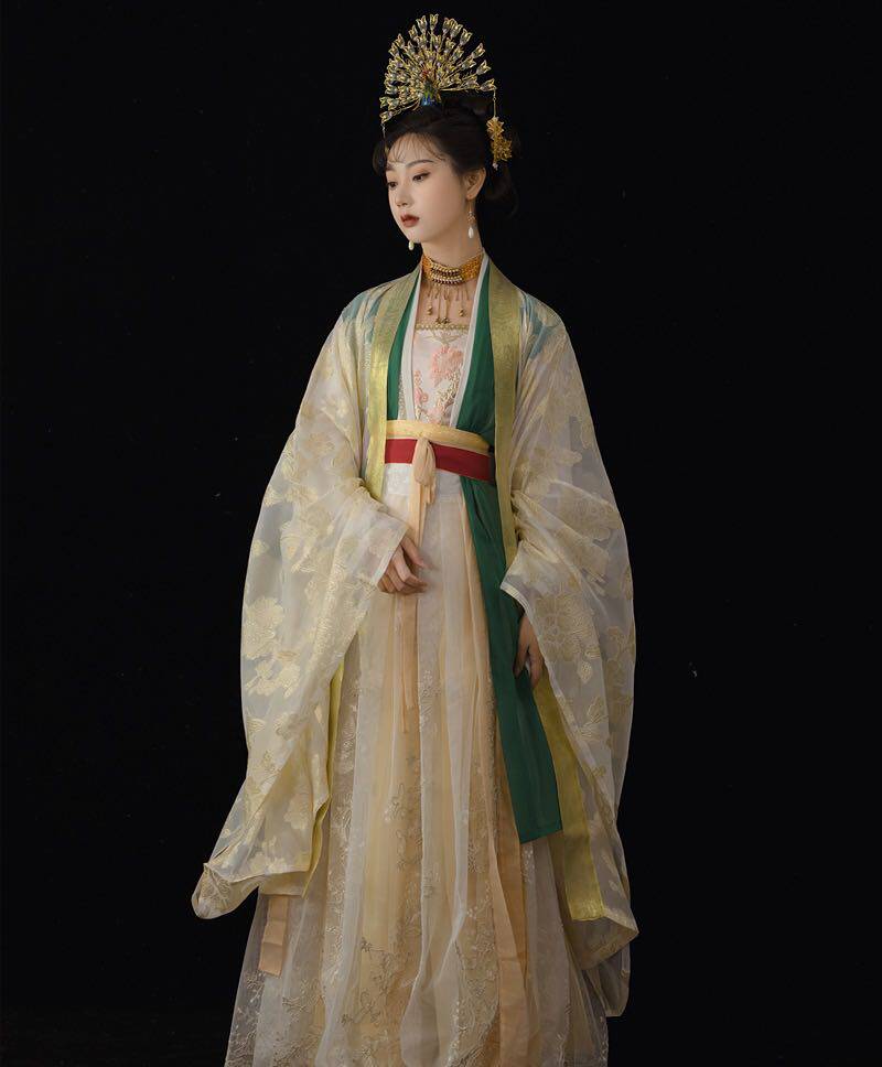 【绛悠堂】江玉燕宋制混搭大袖衫汉服太平长相守魏v晋南北朝汉服