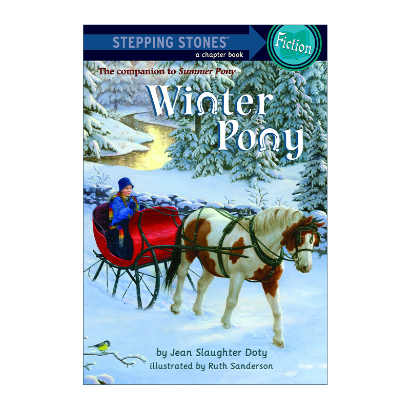 英文原版 Winter Pony A Stepping Stone Book 冬日小马 英文版 进口英语原版书籍