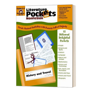 英文原版 Literature Pockets Nonfiction Grade 4-6 口袋文学系列 非虚构类文学 四到六年级 英文版 进口英语原版书籍儿童外文书