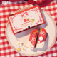 极想任天堂switch oled保护壳硅胶保护套分体式joycon手柄壳PC背壳NS套装游戏配件防摔防汗卡通可爱春日草莓