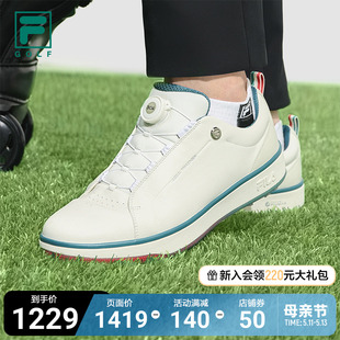 FILA GOLF斐乐官方正品高尔夫男士软钉高球鞋夏季休闲运动鞋子男