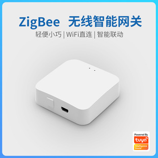 涂鸦智能zigbee无线网关门窗人体传感器控制中心WiFi无线网关mini