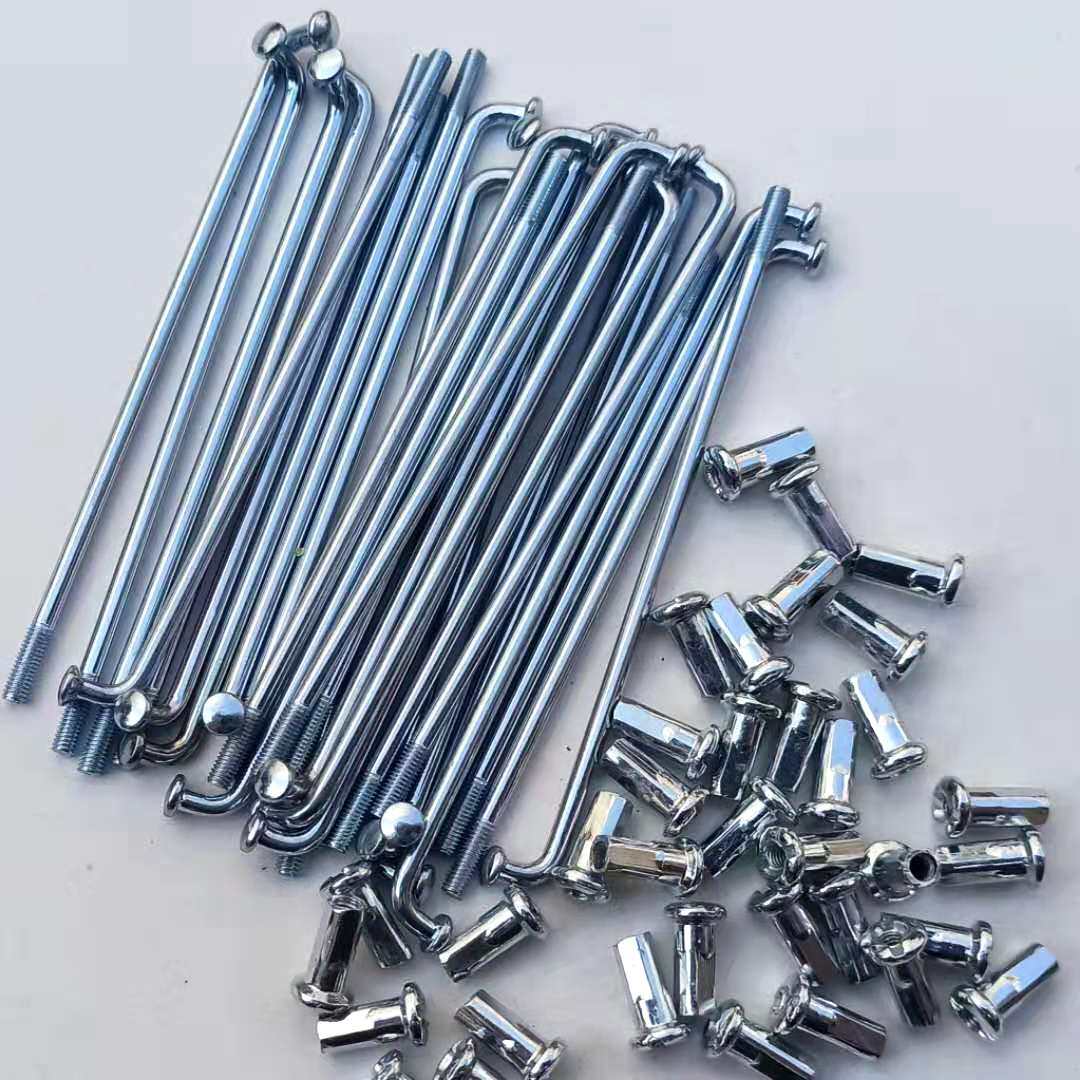 8g锂电车三轮车钢p丝车条毫米辐条改装车载重王电动车摩托车