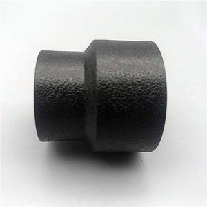 pe异径直接25变20 50变32 63大小头j黑色转换接头热熔直通水管管