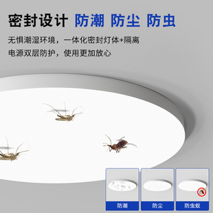 led吸顶灯阳台卧室灯过道走廊灯照明语音遥控智能控制超亮厨房