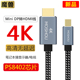 魔兽Mini DP转HDMI线笔记本电脑连接显示器电视高清视频线4K@60Hz