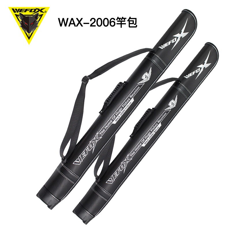 新品威狐路亚竿包路亚竿袋渔具包防水直筒竿包轻量WAX-2006145CM