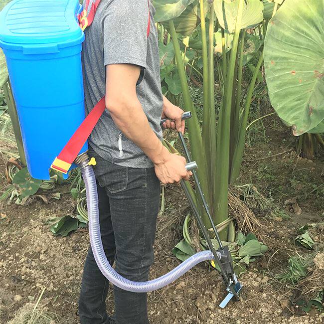 新背负式施肥器追肥器硬地手动农款用工具肥机蔬菜果树施肥化神