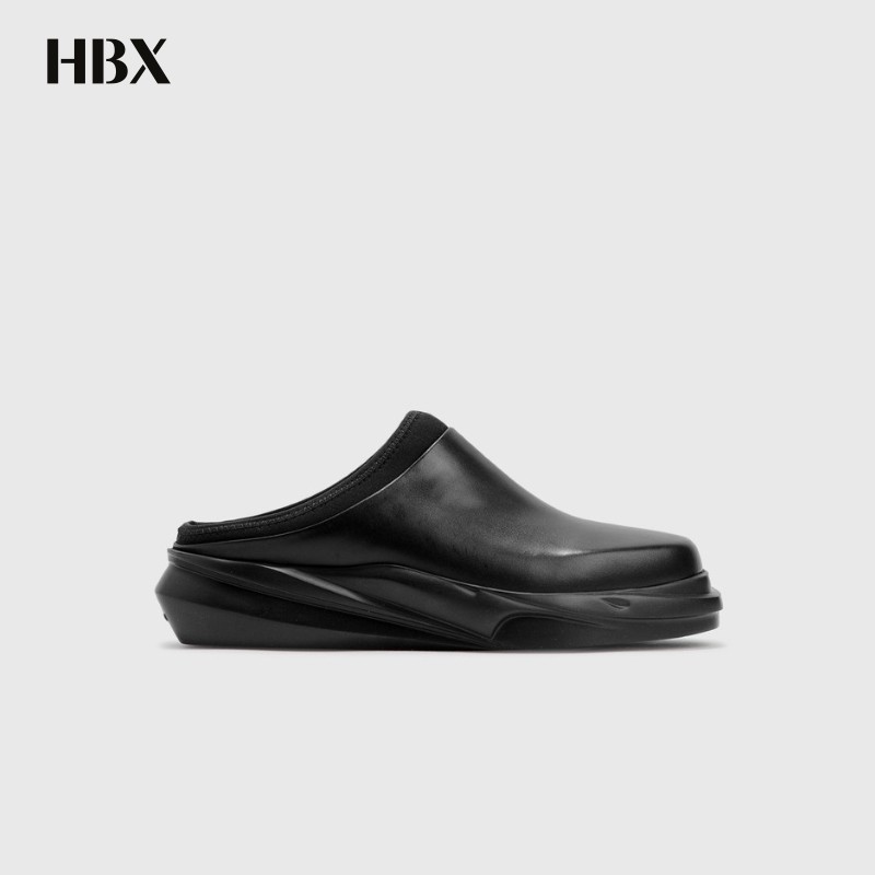 1017 alyx 9sm leather mono mule 皮革穆勒鞋半拖鞋休闲鞋hbx
