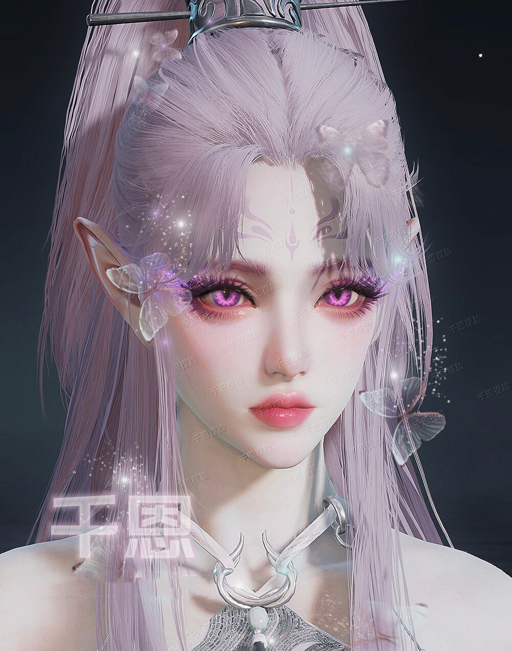 永劫无间捏脸数据 宁红夜脸型 睁眼九阴鳞  纯欲 帕楠 千恩原创