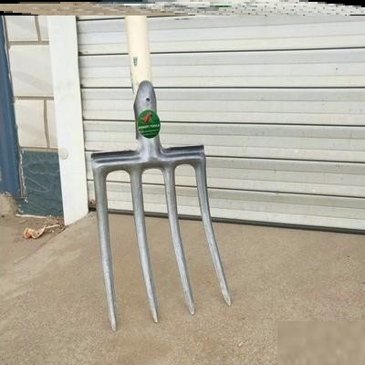 新心大叉三齿叉四齿叉多股叉子铁叉花园工l具柴火平地深翻加粗枯