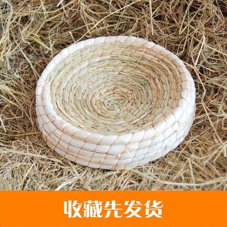 草编鸡窝特大号下蛋窝猫窝防侧翻草编母鸡窝鸽子窝手工编织稻草窝