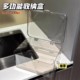 透明亚克力翻盖式收纳盒带盖防尘整理桌面面膜盒家用化妆品收纳筐