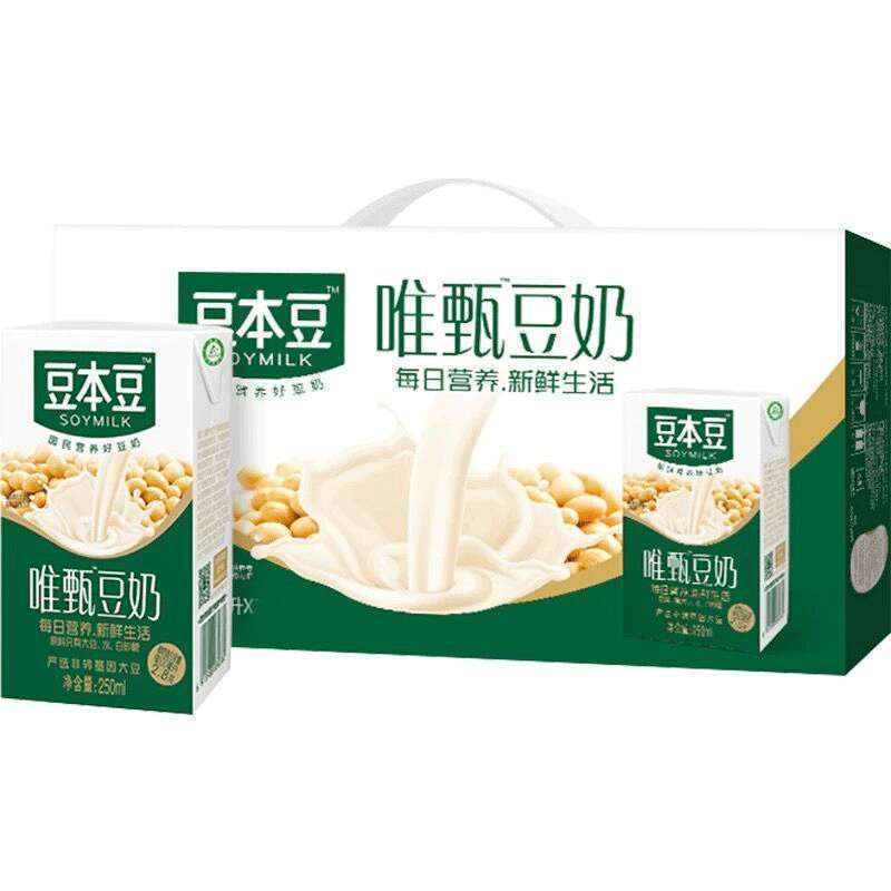 8月达利园豆本豆唯甄250ml*16豆奶