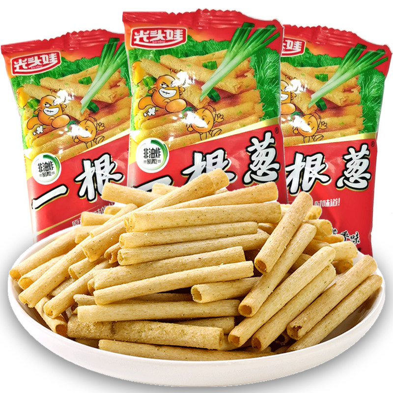 一根葱零食小吃休闲食品儿时记忆小卖部童年怀旧小时候后大包批发