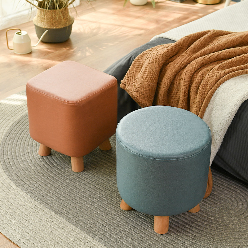 轻奢卧室床尾凳实木简约现代床凳卧室床边床前凳床脚凳家用小凳子