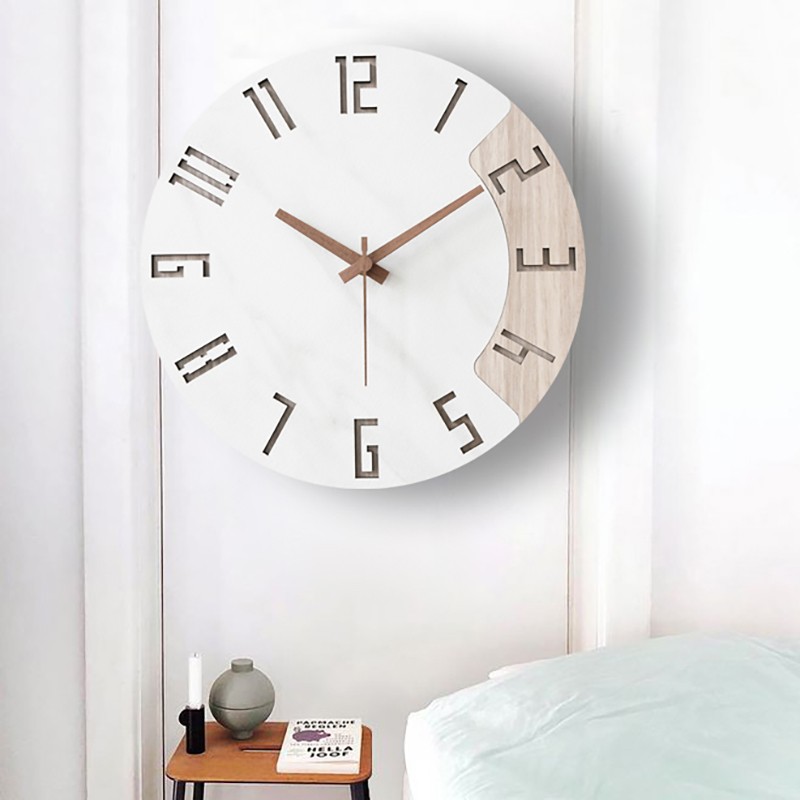 北欧钟表挂钟客厅卧室个性现代简约创