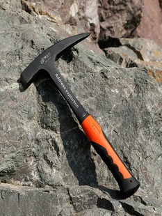 地质勘探锤采矿专业登山锤破冰锤一体式多功能碎冰锤破窗锤子