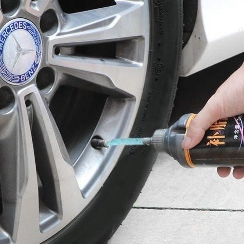 高档汽车空胎自补液摩托车电动车自行补真轮胎内胎t自动车胎液ins