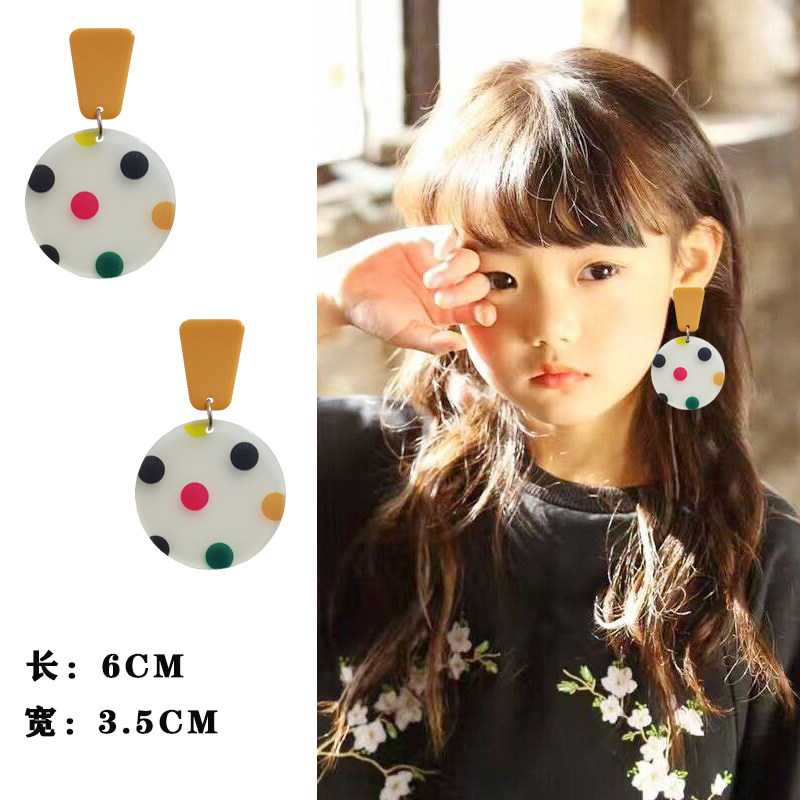 高档儿童无耳洞耳环耳夹公主可爱女童耳钉走秀演出拍照耳饰韩国时