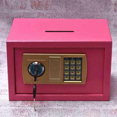 新品家用成人特大号存钱罐密码带锁储蓄罐儿童防摔防盗保险箱纸币