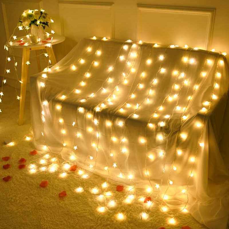 led灯夜市摆摊专用氛围灯露营灯串彩灯条带小灯泡串灯闪灯七彩灯