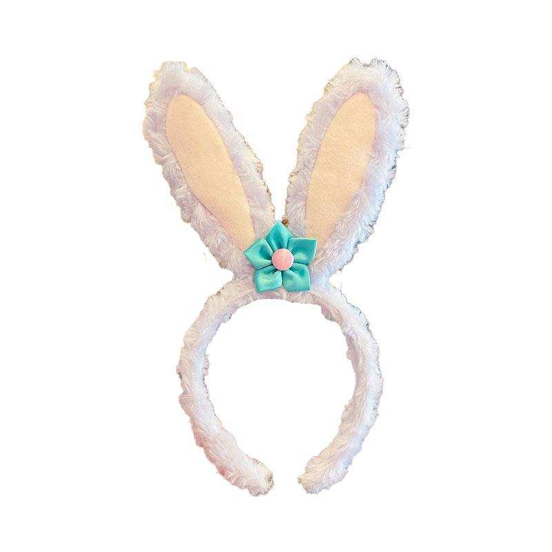 儿童星黛露发箍头饰网红女可爱毛绒兔耳朵洗漱防滑女童头箍发饰