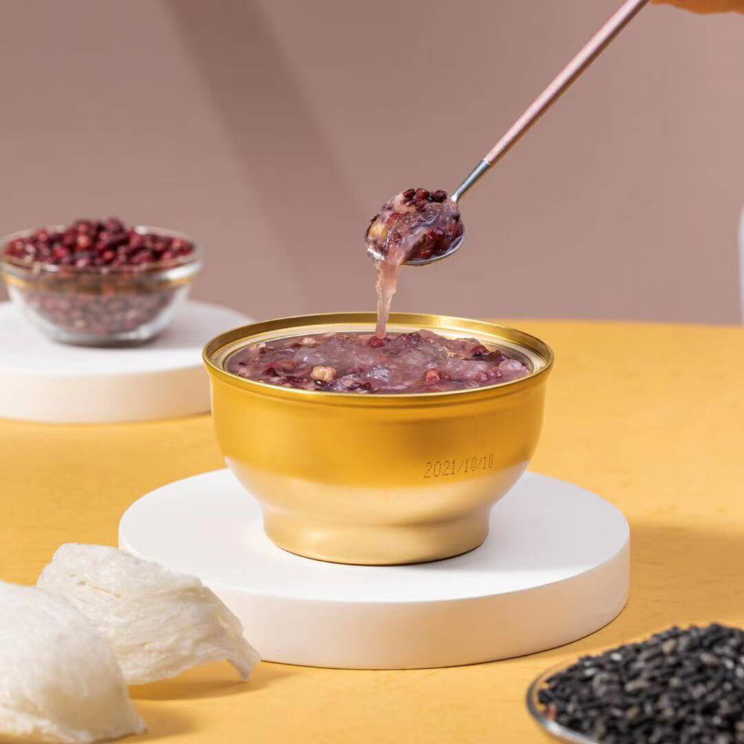 【十二夏天】 牛奶黑米 燕窝粥(燕窝含量300mg/碗)