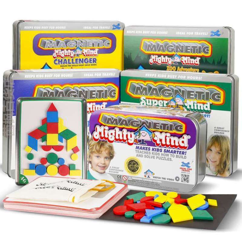Magnetic U.S.A Mighty Mind wisdom Magnetic force Jigsaw puzzle Panel children magnetic Geometry Tangramin the Toy/Childs/Puzzle/Building block/Model , Beads/Jigsaw/Pair/Disassembly/Beat Toy , Jigsaw/Puzzle category - from Buy2taobao.com to provide professional Taobao agent buy service