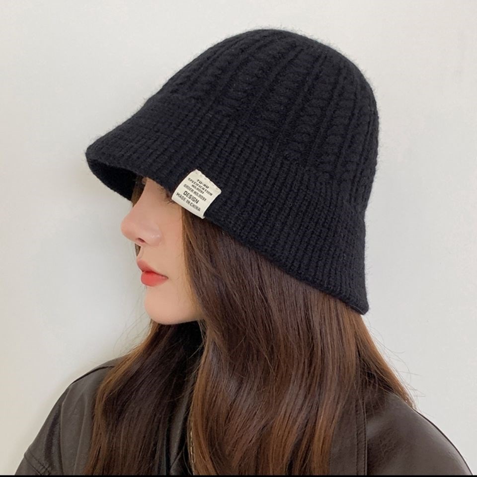 帽子女设计感小众2021新款时尚洋气女士个性秋冬百搭短发针织帽