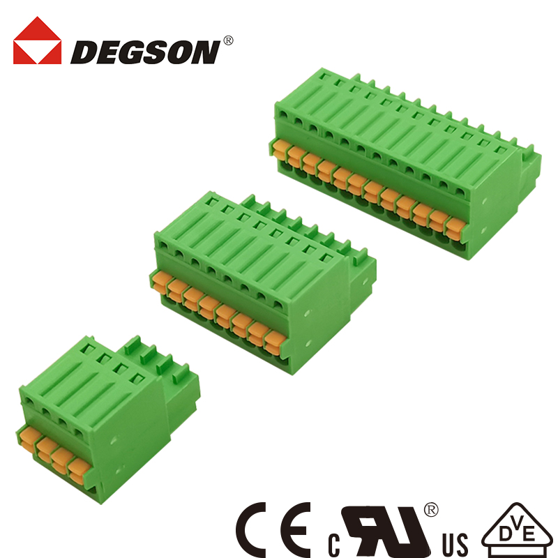 DEGSON高松15EDGKD-2.5-04P-14-00AH弹簧插拔式PCB接线端子FK-MC