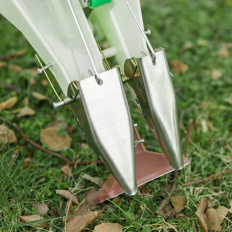 高档手提式手推式施肥播种器玉米大豆花生棉n花滚轮播种机点播奢