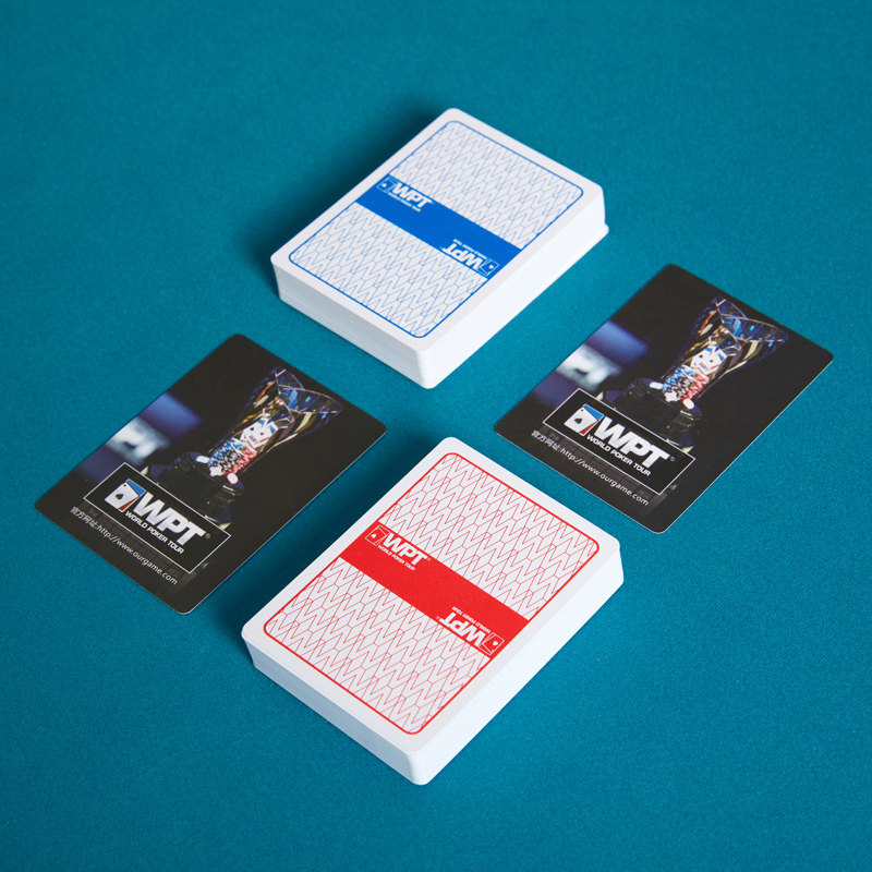 【星扑克臻选】wpt联合出品德州扑克牌防水扑克磨砂牌制作(wpt)